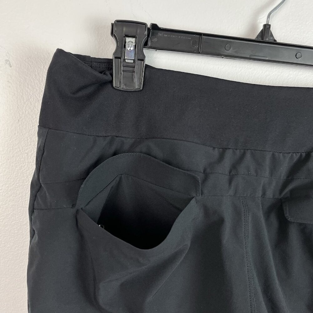 Athleta Trekkie North Jogger Pants Size 12 Black Pockets Athleisure Gorpcore - Picture 7 of 13